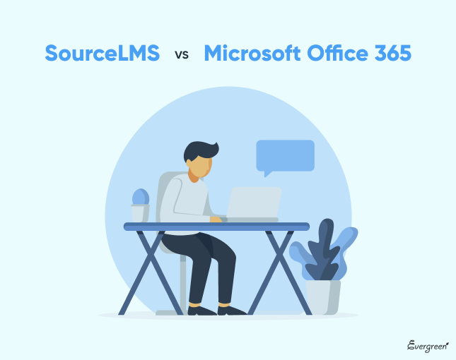  Vergleich der Funktionen von Source LMS vs. Microsoft Office 365
